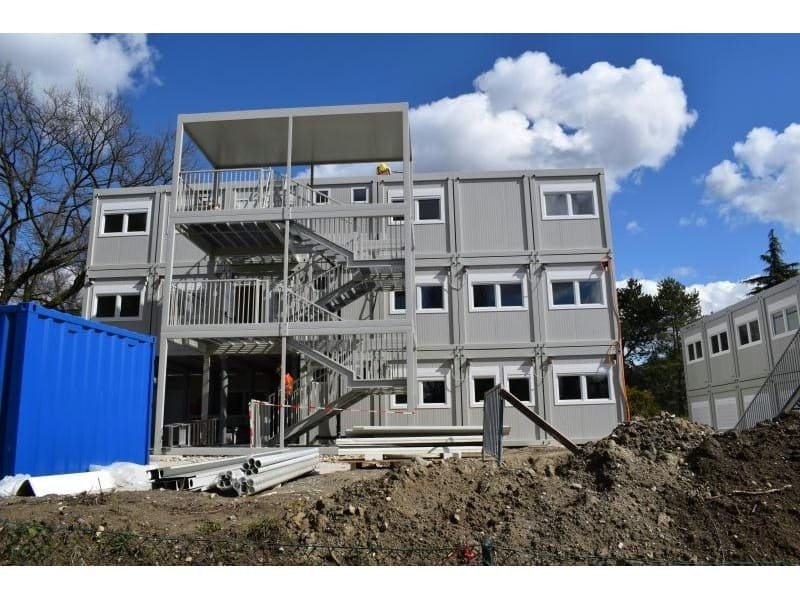 Bürocontainer-Anlage 315 m² (Großbaustelle)