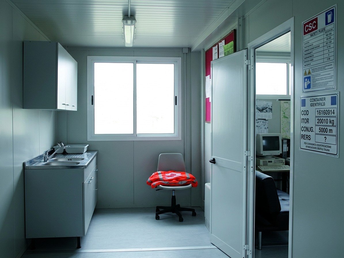 Bürocontainer 60 m² (Doppelmodul)