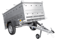 Remorque avec capot Garden Trailer 200 KIPP 200x106 cm