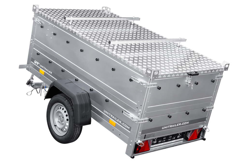 Anhänger mit Haube Garden Trailer 200 KIPP 200x106 cm