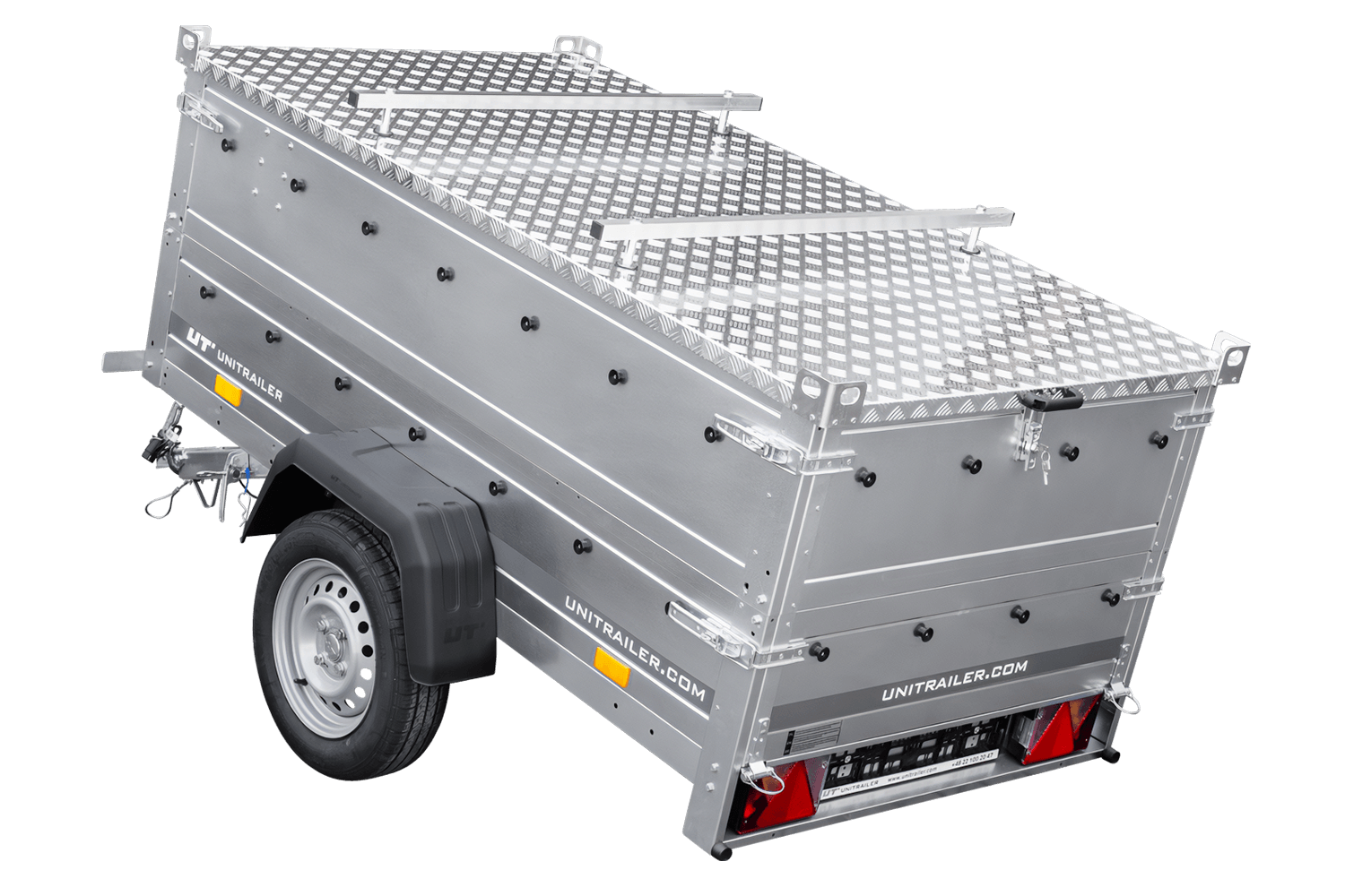 Anhänger mit Haube Garden Trailer 200 KIPP 200x106 cm