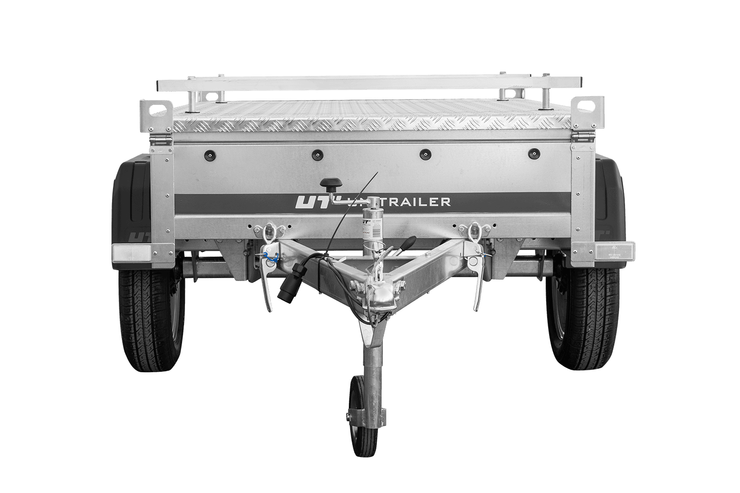 Einachsanhänger 750 kg PTAC 150x106 Garden Trailer 150 KIPP mit Aluminiumhaube