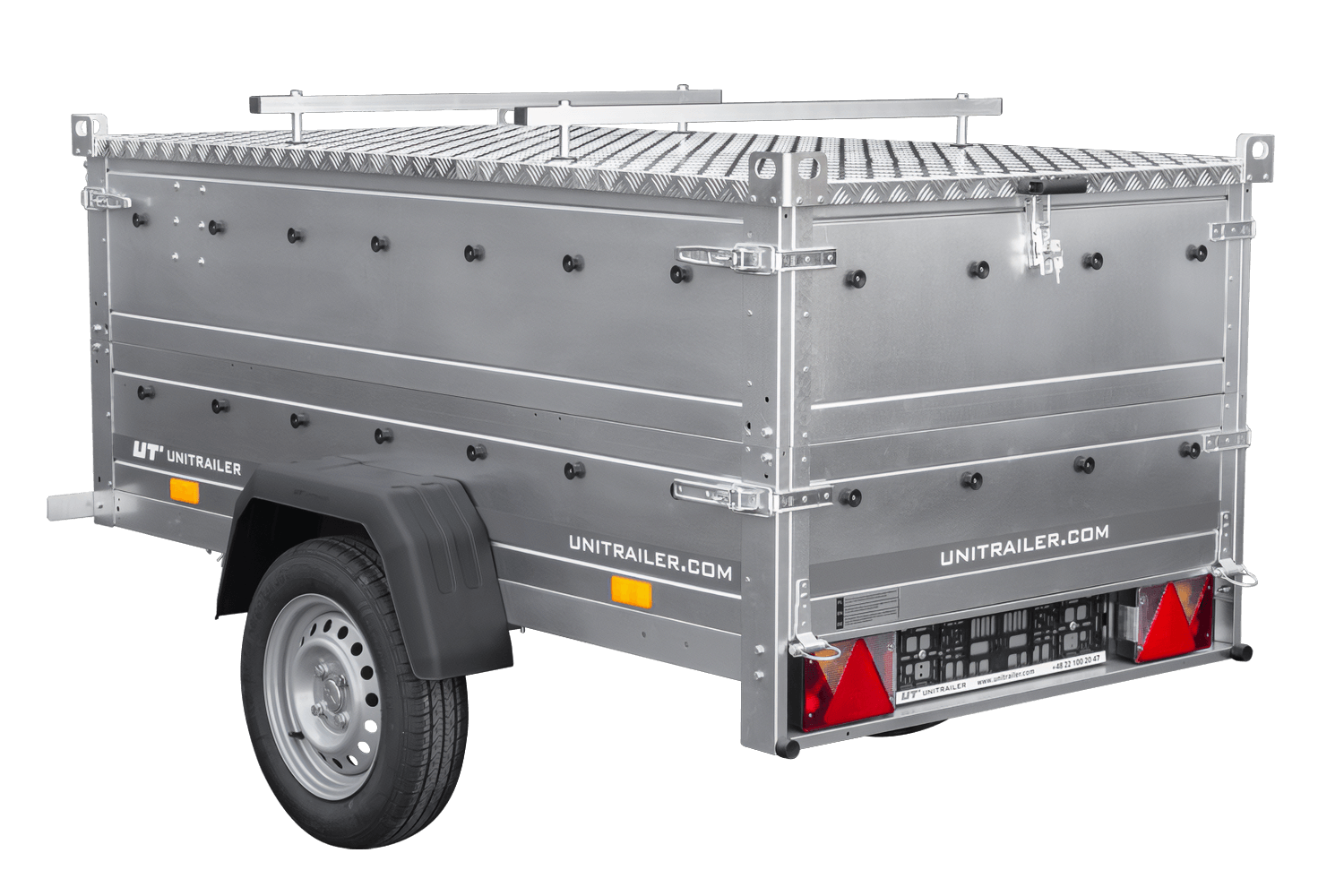 Anhänger mit Haube Garden Trailer 200 KIPP 200x106 cm
