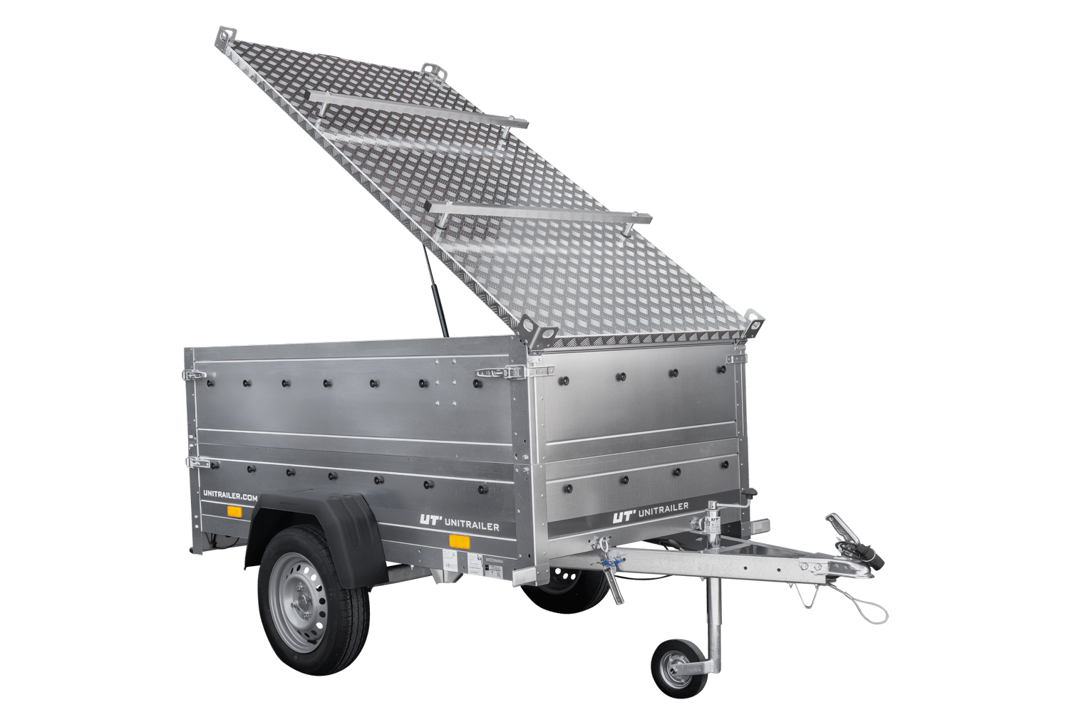 Anhänger mit Haube Garden Trailer 200 KIPP 200x106 cm