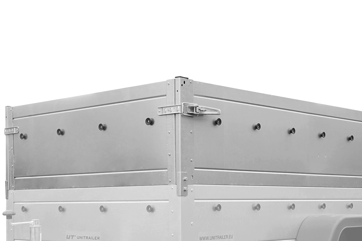 Neuer Anhänger 200x106 mit flacher Plane, erhöhten Bordwänden und Stützrad - Garden Trailer 200 KIPP