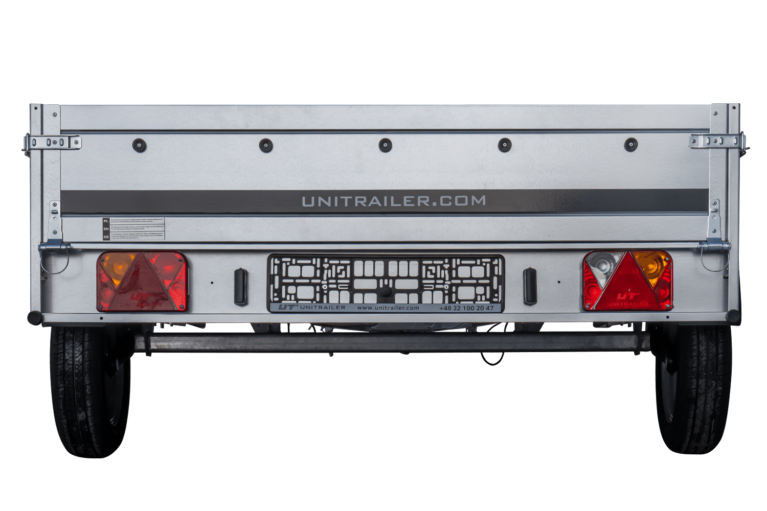 Einachsanhänger 264x150 UNITRAILER GARDEN 265 KIPP