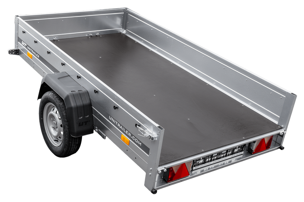 Anhänger mit Federung 230x125 UNITRAILER GARDEN 230/R KIPP