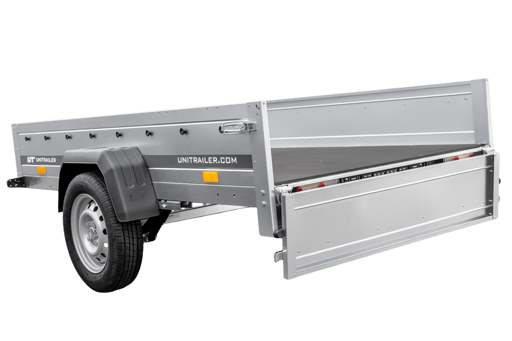 Anhänger mit Federung 230x125 UNITRAILER GARDEN 230/R KIPP