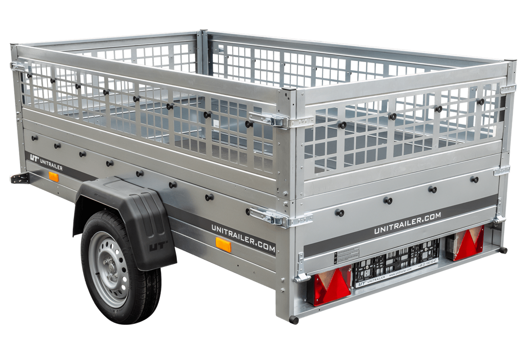 Unitrailer GARDEN TRAILER 230 KIPP (NEU) PKW-Anhänger mit Stützrad und Gitterseitenwänden
