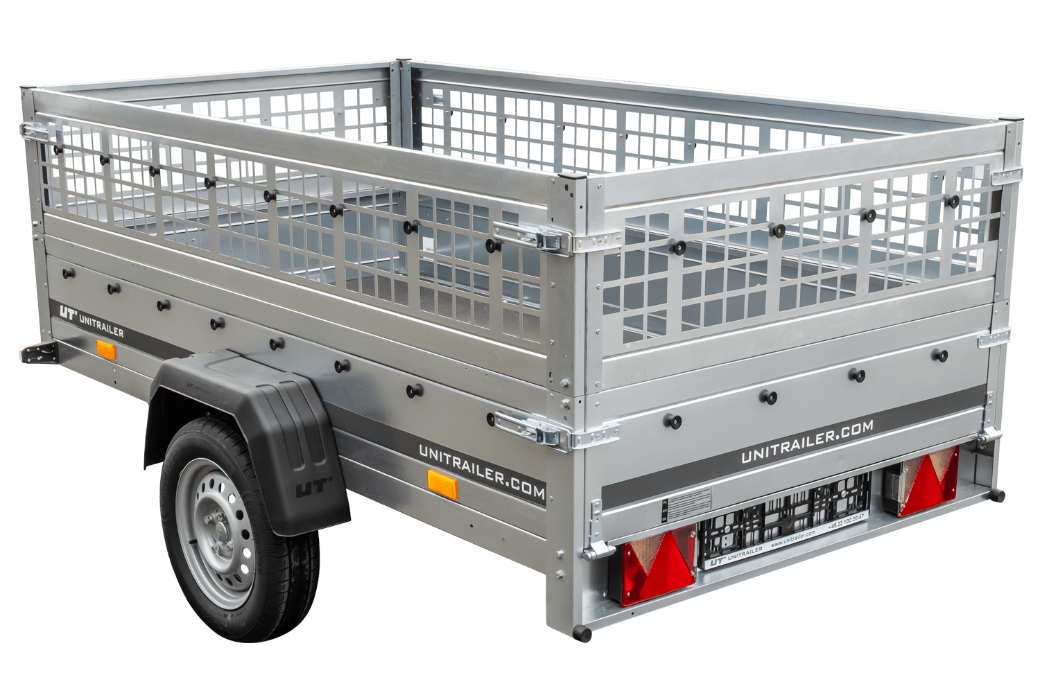 Unitrailer GARDEN TRAILER 230 KIPP (NEU) PKW-Anhänger mit Stützrad und Gitterseitenwänden