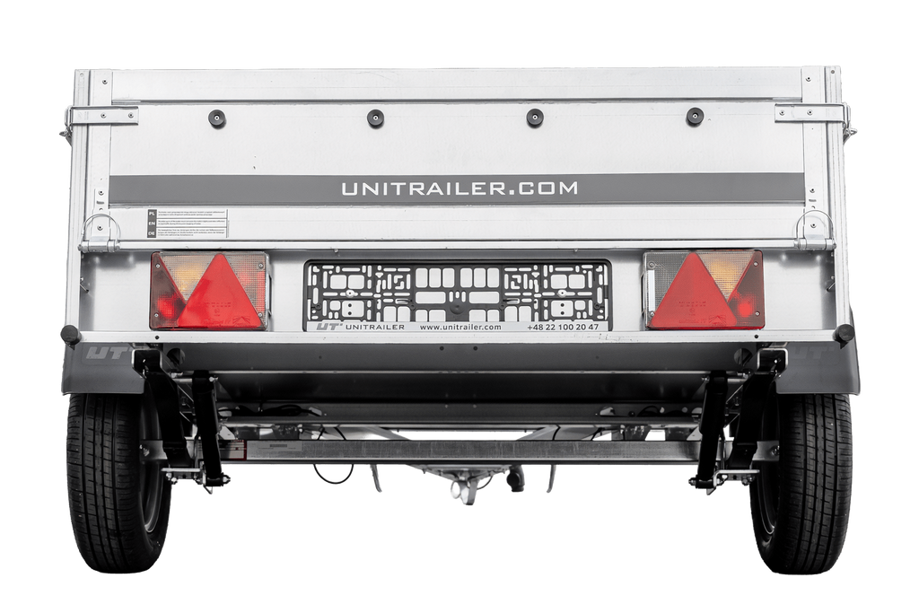 Anhänger mit Federung 230x125 UNITRAILER GARDEN 230/R KIPP