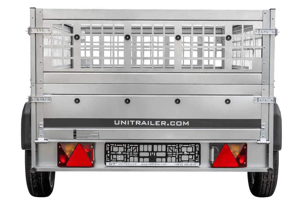 Unitrailer GARDEN TRAILER 230 KIPP (NEU) PKW-Anhänger mit Stützrad und Gitterseitenwänden