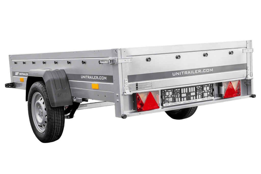 Anhänger mit Federung 230x125 UNITRAILER GARDEN 230/R KIPP