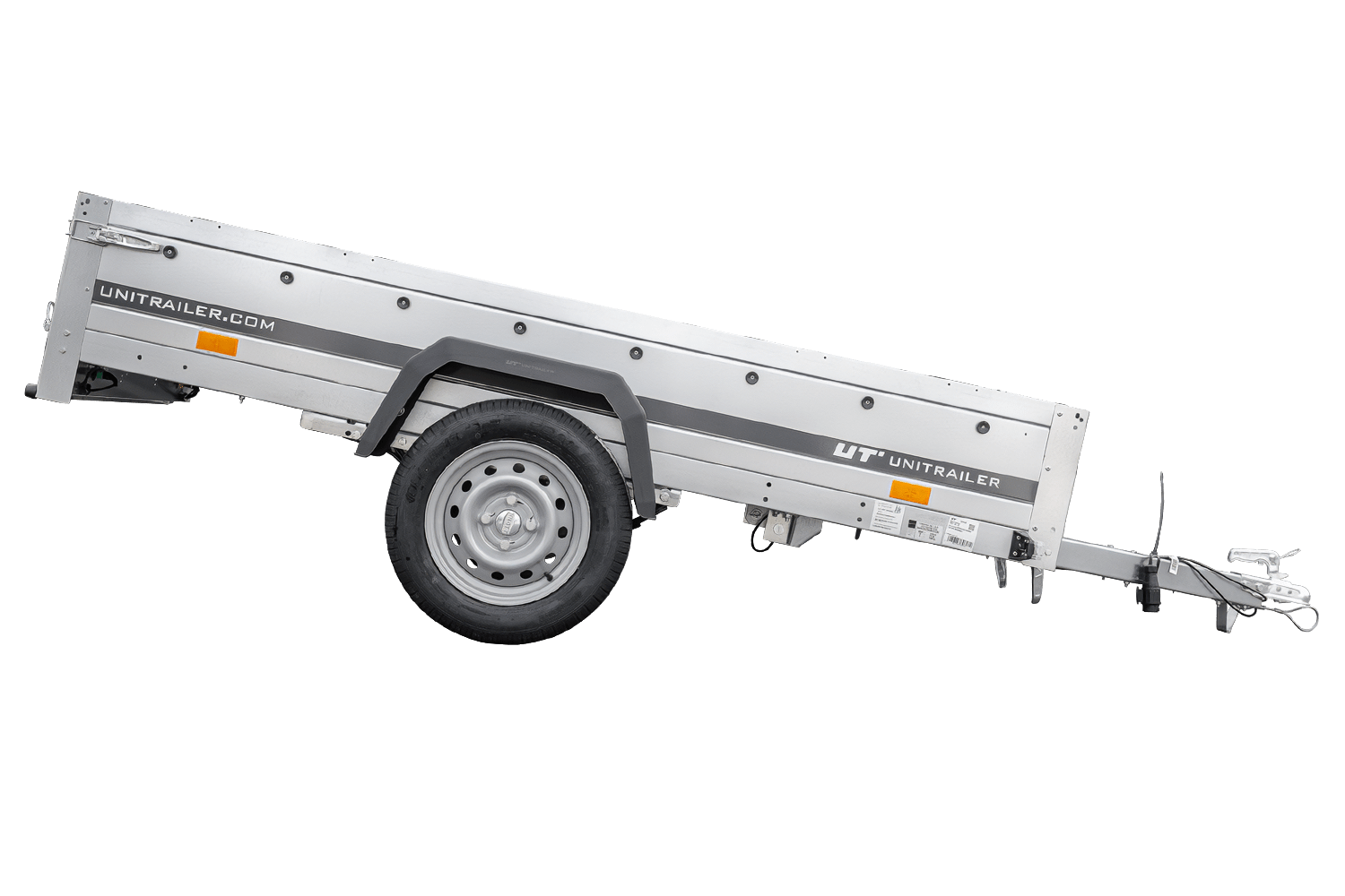 Anhänger mit Federung 230x125 UNITRAILER GARDEN 230/R KIPP