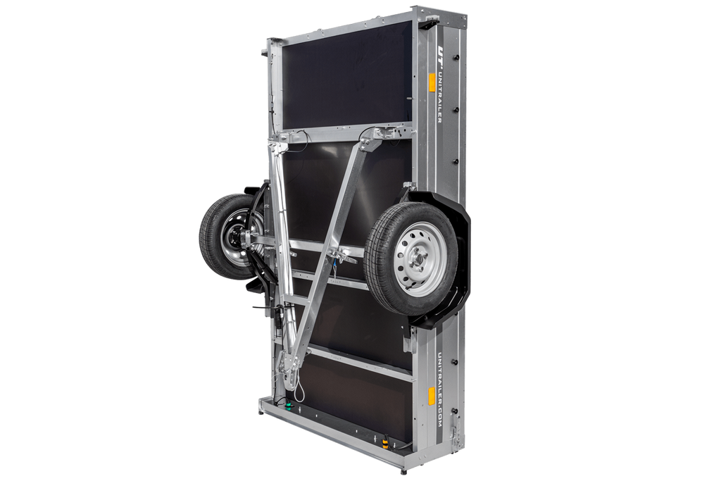 Anhänger mit Federung 230x125 UNITRAILER GARDEN 230/R KIPP