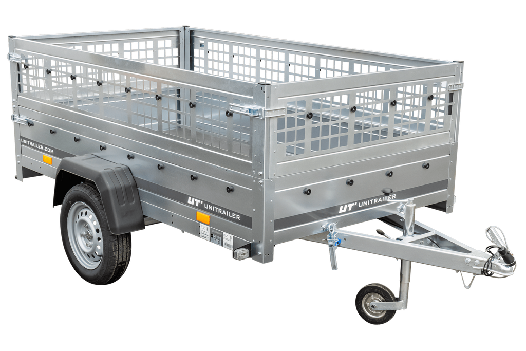 Unitrailer GARDEN TRAILER 230 KIPP (NEU) PKW-Anhänger mit Stützrad und Gitterseitenwänden