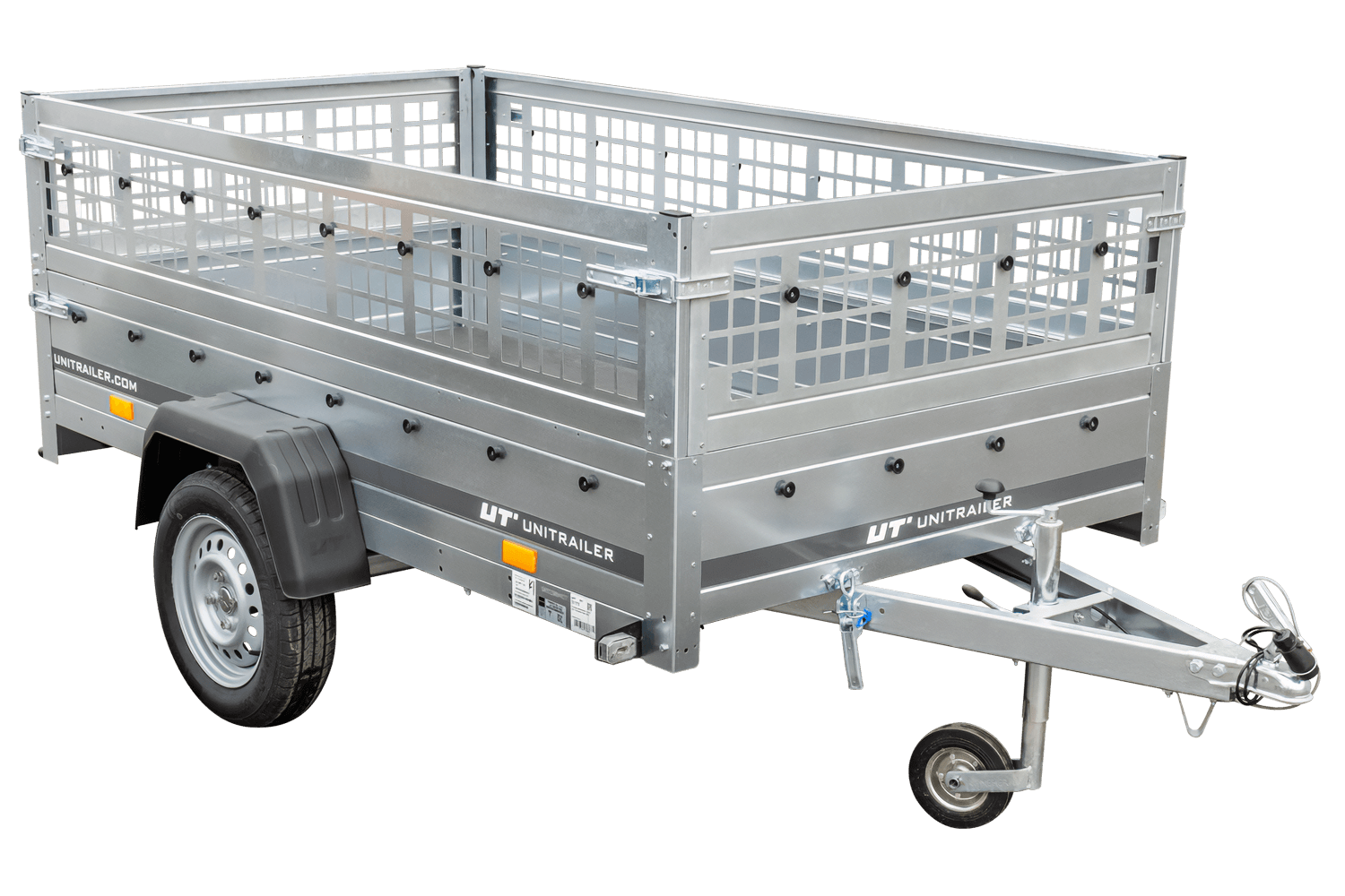 Unitrailer GARDEN TRAILER 230 KIPP (NEU) PKW-Anhänger mit Stützrad und Gitterseitenwänden