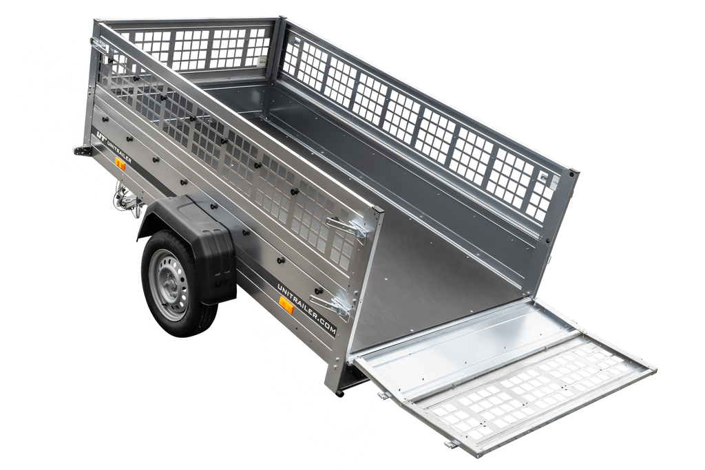 Unitrailer GARDEN TRAILER 230 KIPP (NEU) PKW-Anhänger mit Stützrad und Gitterseitenwänden