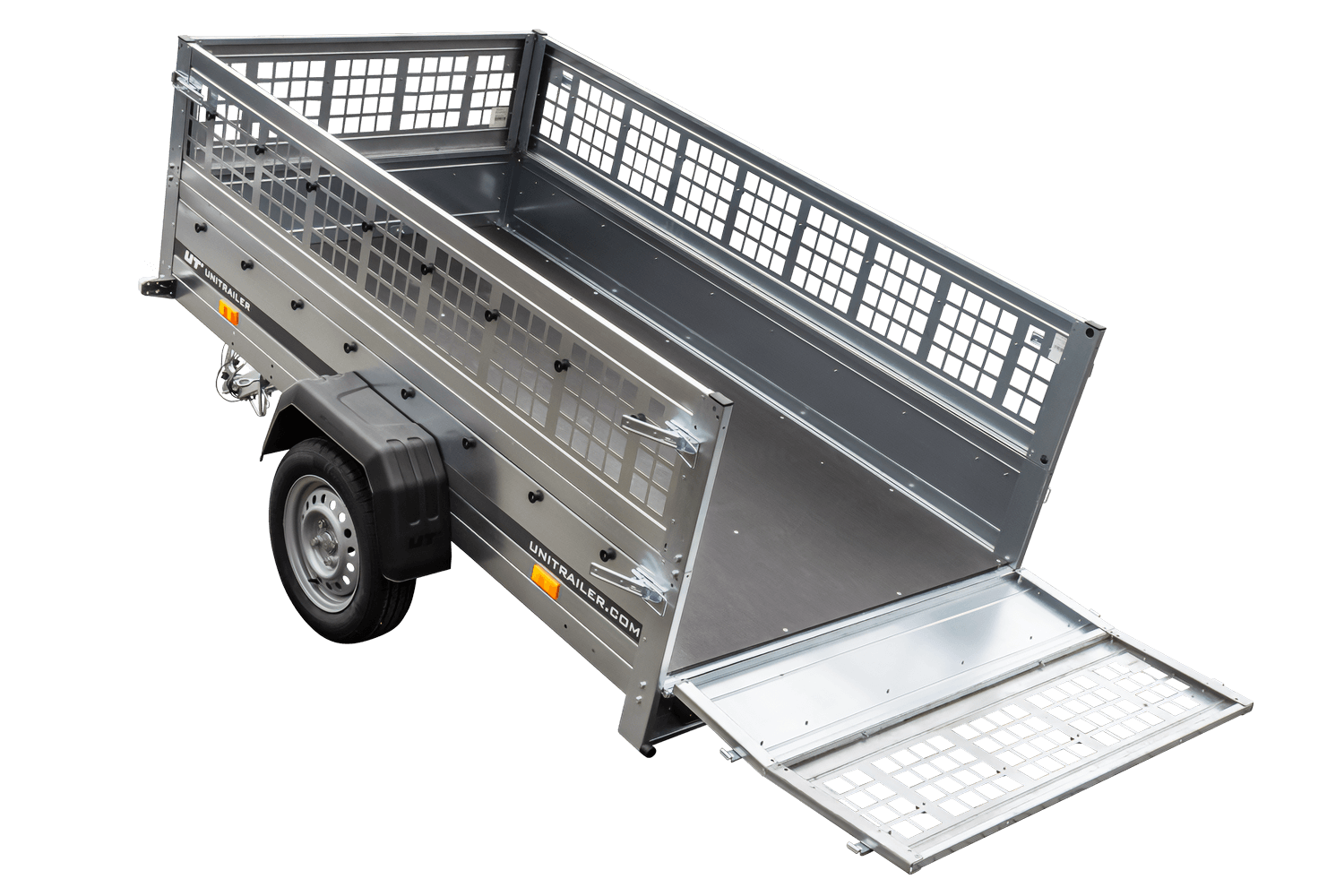 Unitrailer GARDEN TRAILER 230 KIPP (NEU) PKW-Anhänger mit Stützrad und Gitterseitenwänden