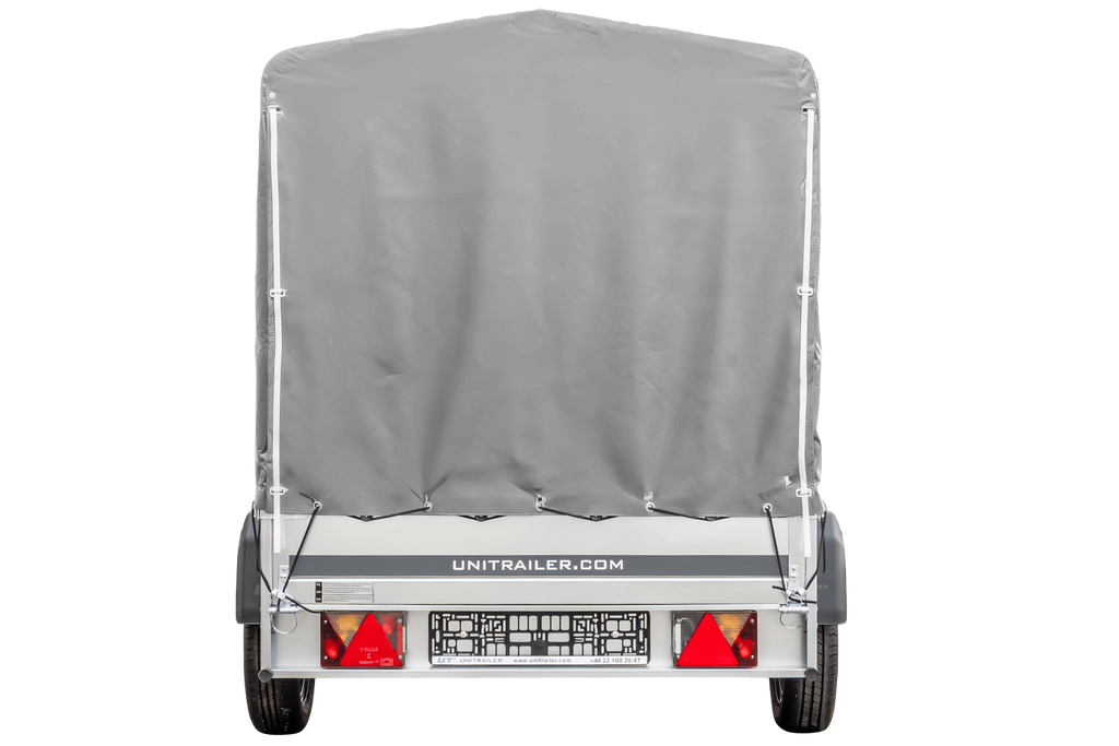 UNITRAILER Garden Trailer 230 KIPP – Straßenanhänger mit Hochplane