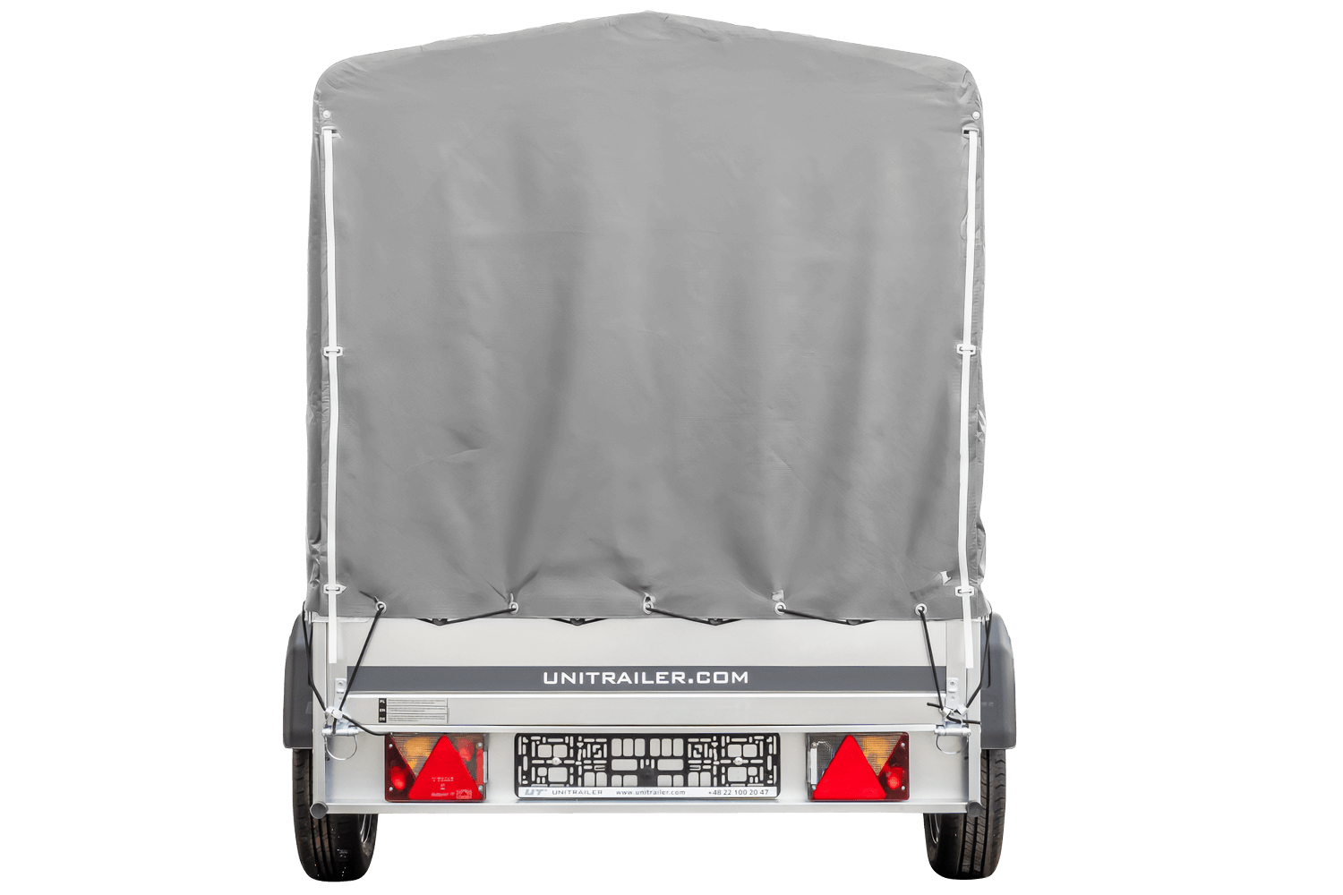 UNITRAILER Garden Trailer 230 KIPP – Straßenanhänger mit Hochplane