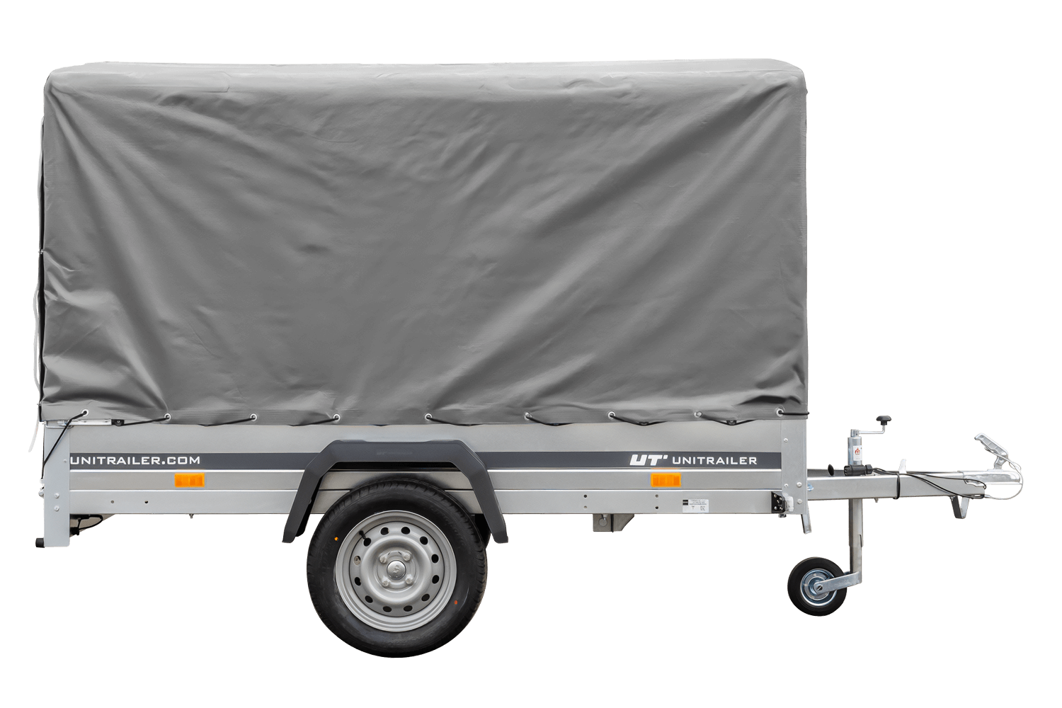 UNITRAILER Garden Trailer 230 KIPP – Straßenanhänger mit Hochplane