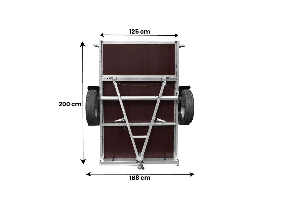 Anhänger Garden Trailer 201 KIPP 200 x 125 cm