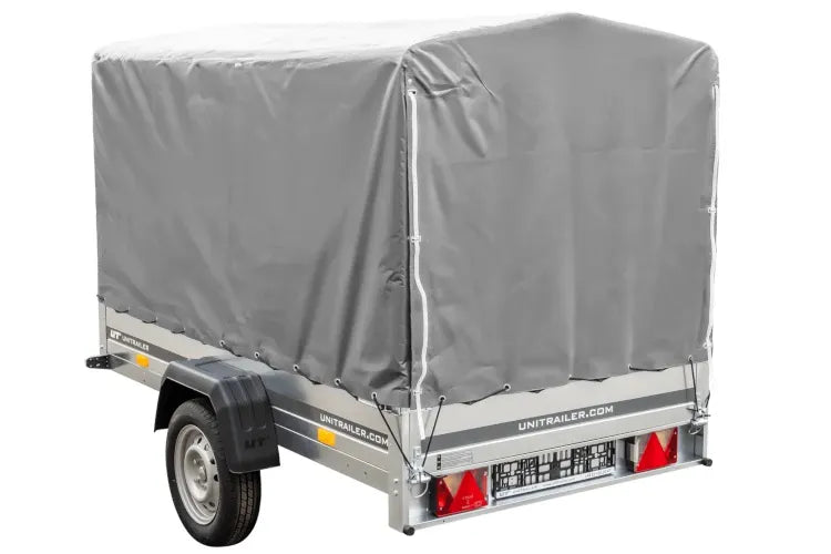UNITRAILER Garden Trailer 230 KIPP – Straßenanhänger mit Hochplane