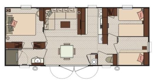 Mobilheim IRM Hampton Residential (32 m², Premium)