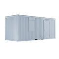 Bürocontainer 20 Fuß als Bausatz (1 Tür, 1 Fenster, PU-Dämmung)