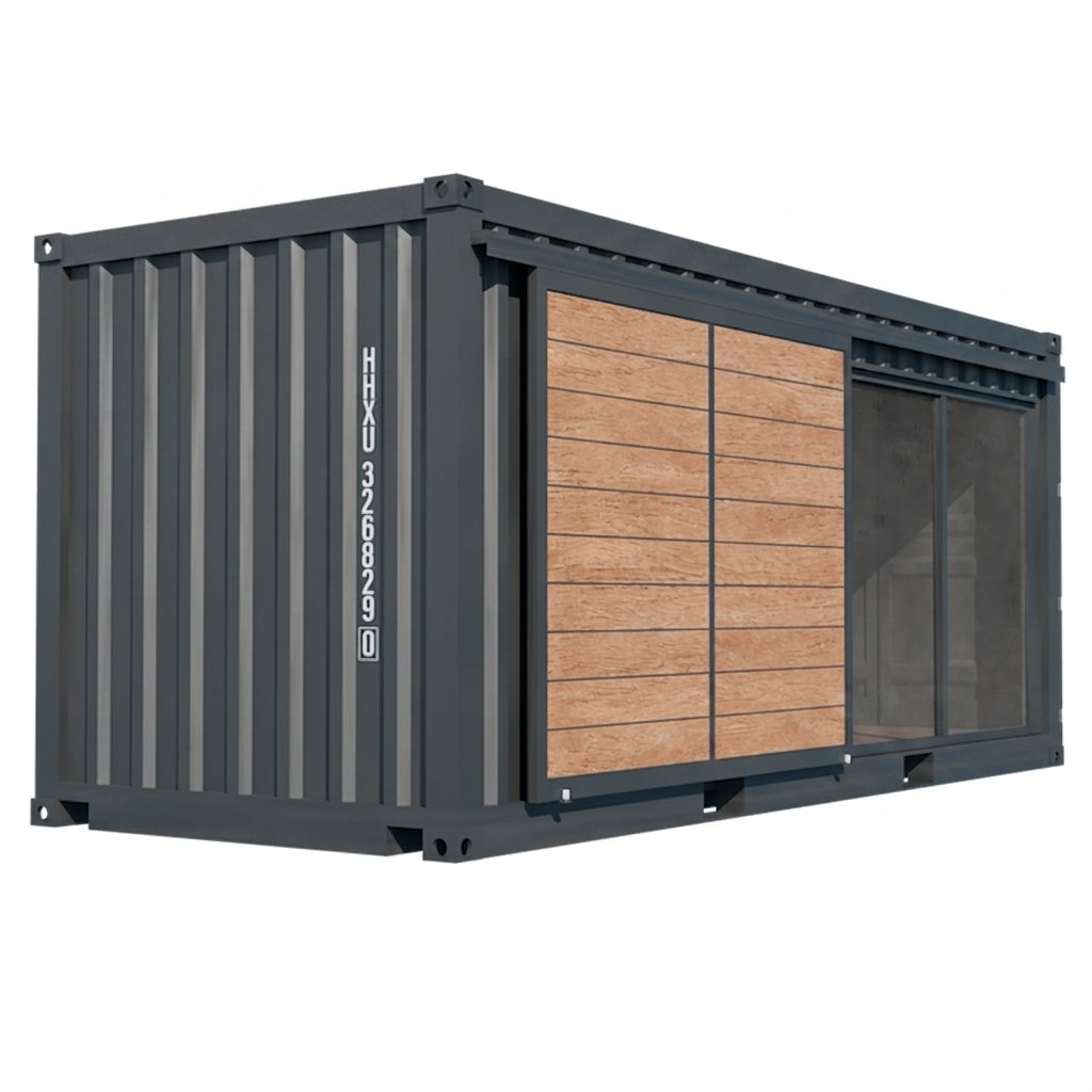 Zen Box 20 Fuß – ausbaufähiger Bürocontainer