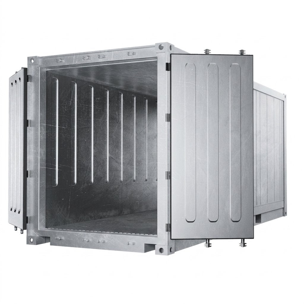 Kühlcontainer REEFER 20 Fuß gebraucht, dicht