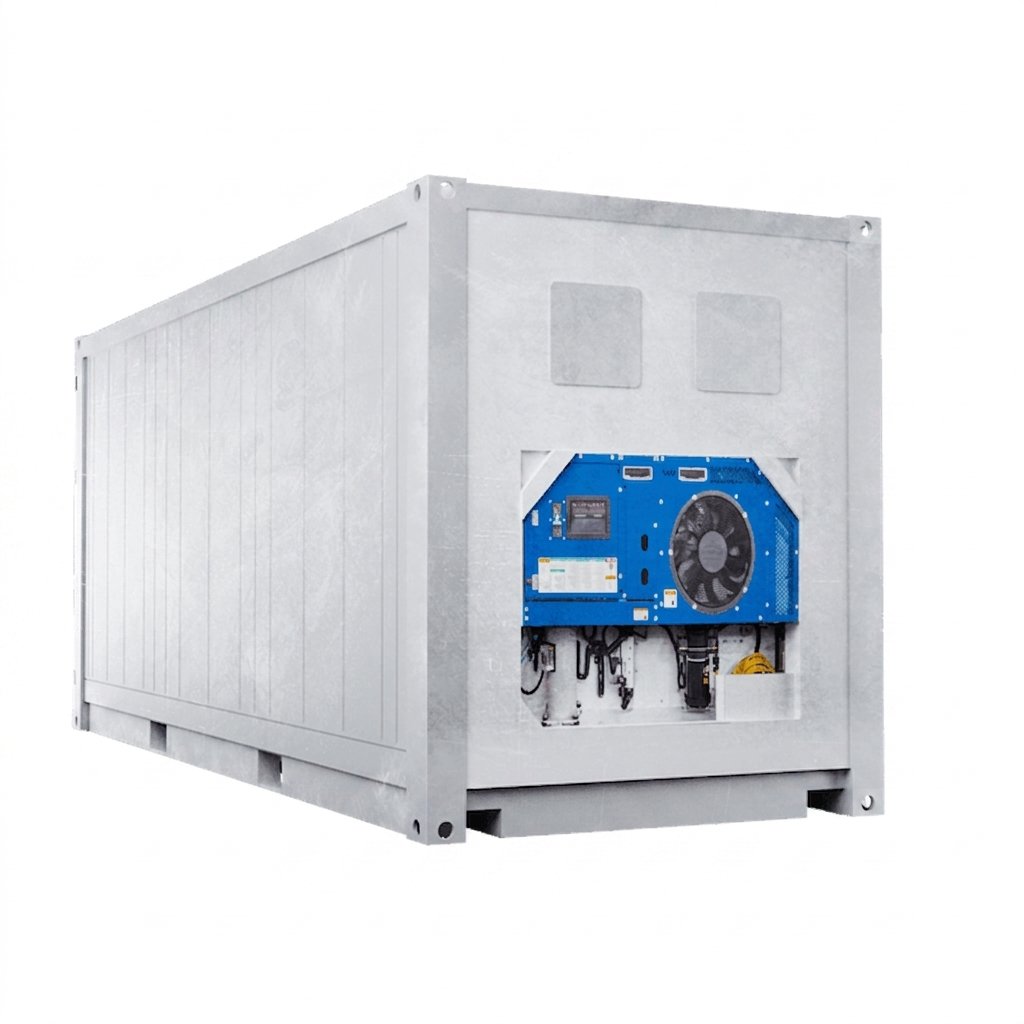 Kühlcontainer REEFER 20 Fuß gebraucht, dicht