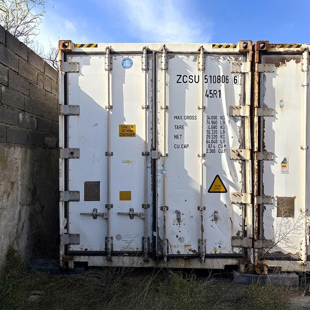 ♻️ Lagerabverkauf – Kühlcontainer 40 Fuß High Cube gebraucht