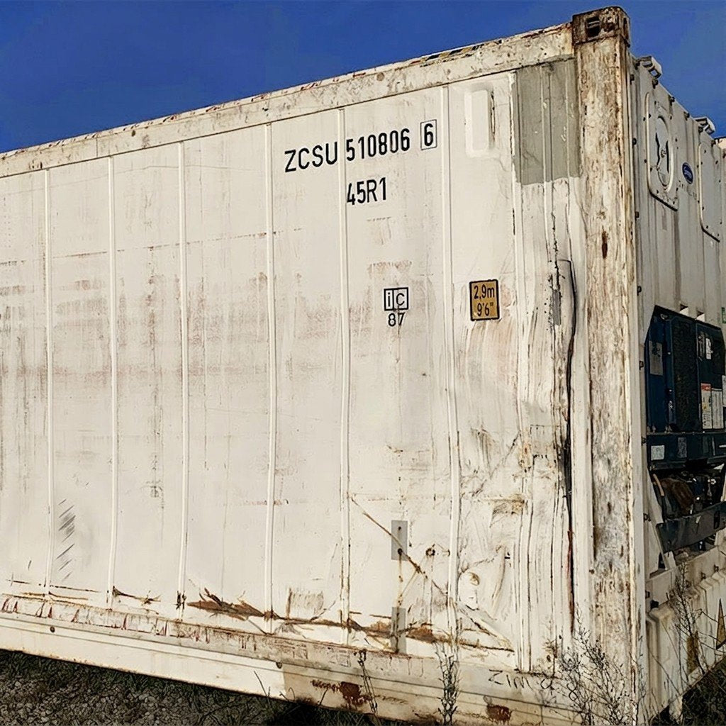♻️ Lagerabverkauf – Kühlcontainer 40 Fuß High Cube gebraucht